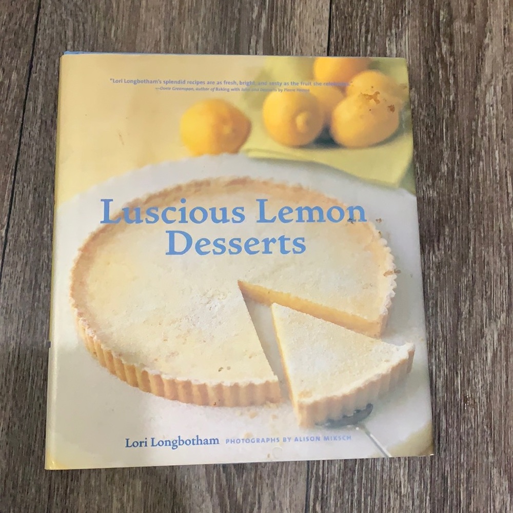 Lemon Dessert Cookbook